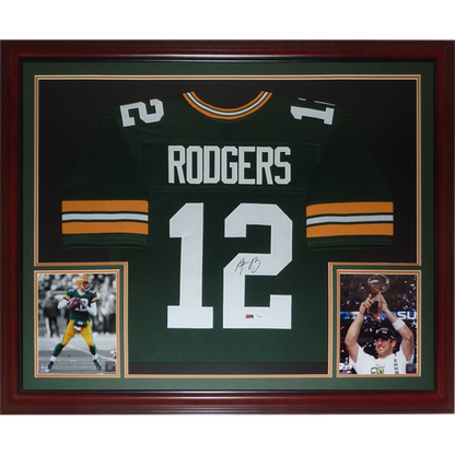 Bleachers Sports Music & Framing — Jordy Nelson Signed Green Bay Packers  Jersey - JSA COA Authenticated - Professionally Framed