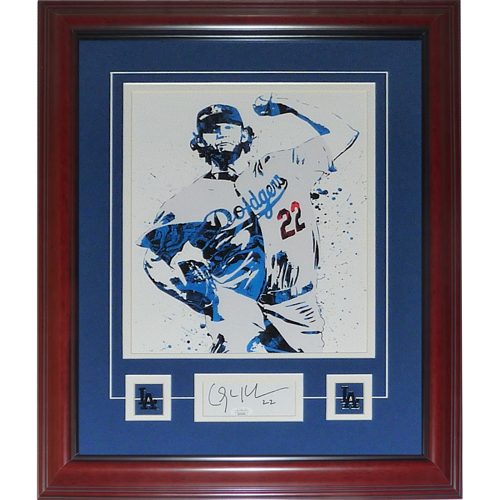 Clayton Kershaw Deluxe Framed Los Angeles Dodgers 11x14 Art Print with –  Palm Beach Autographs