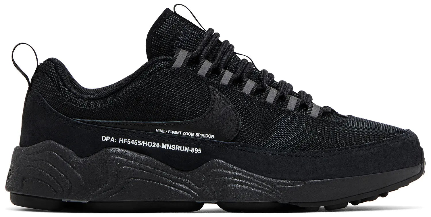 Nike Air Zoom Spiridon Fragment Design Black