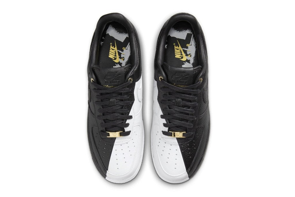 Nike Air Force Low Anniversary Edition Black White" – SNKRSHD