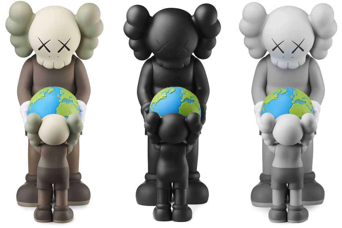 KAWS THE PROMISE Vinyl Figure Set Brown/Black/Grey – SNKRSHD