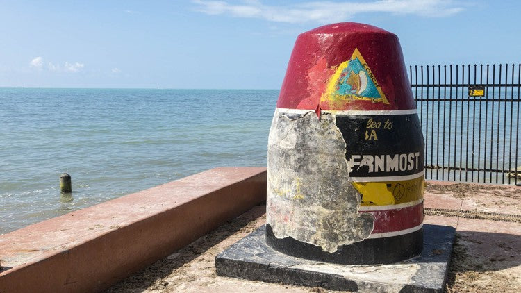 Great To See Progress In The Florida Keys - Southern Most Buoy