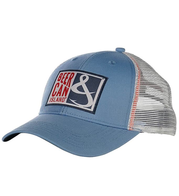 Beer Can Island Snap-Back Fishing Trucker Hat | Hook & Tackle®