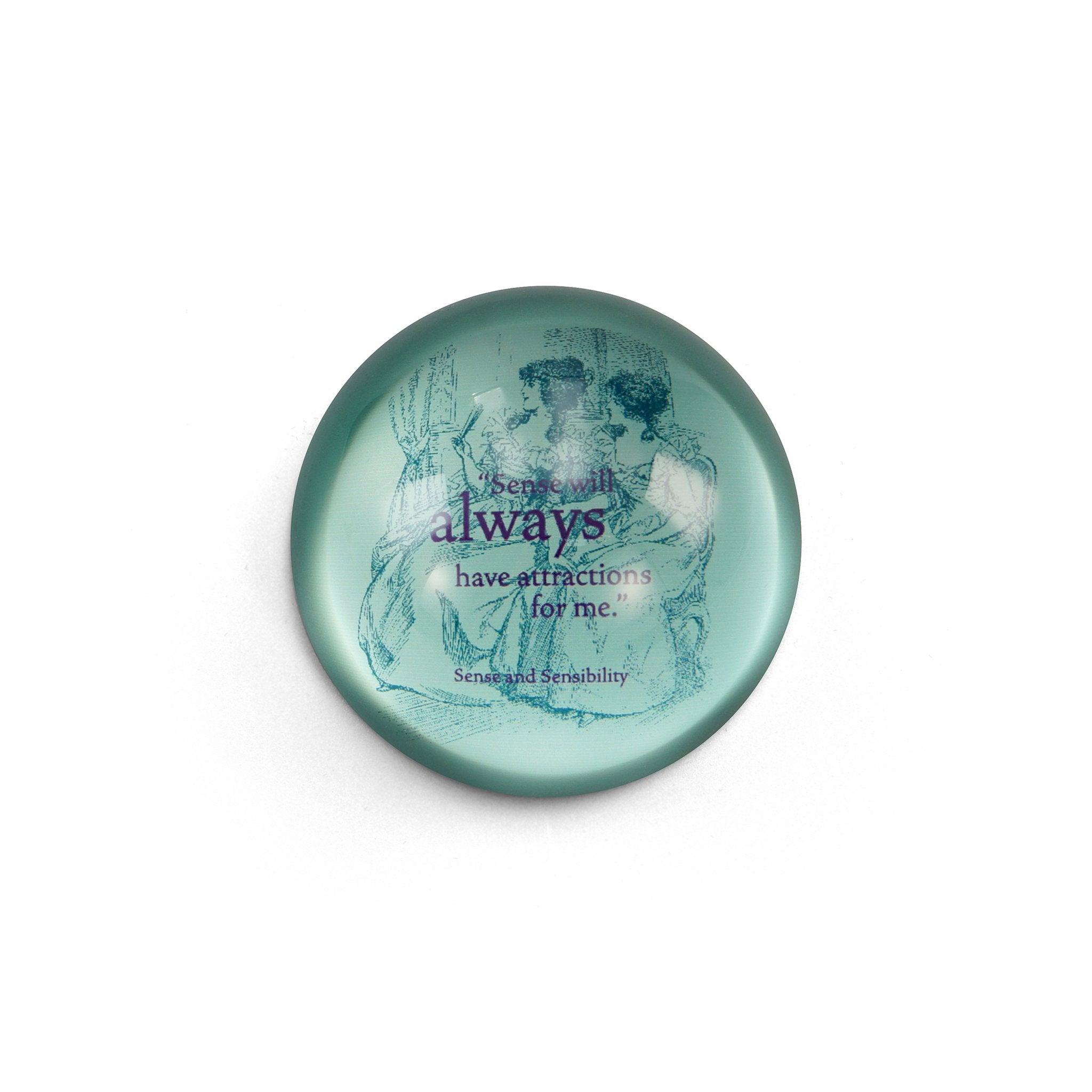 Paperweight Boxed (2.75") - Pulteney Press (Austen)