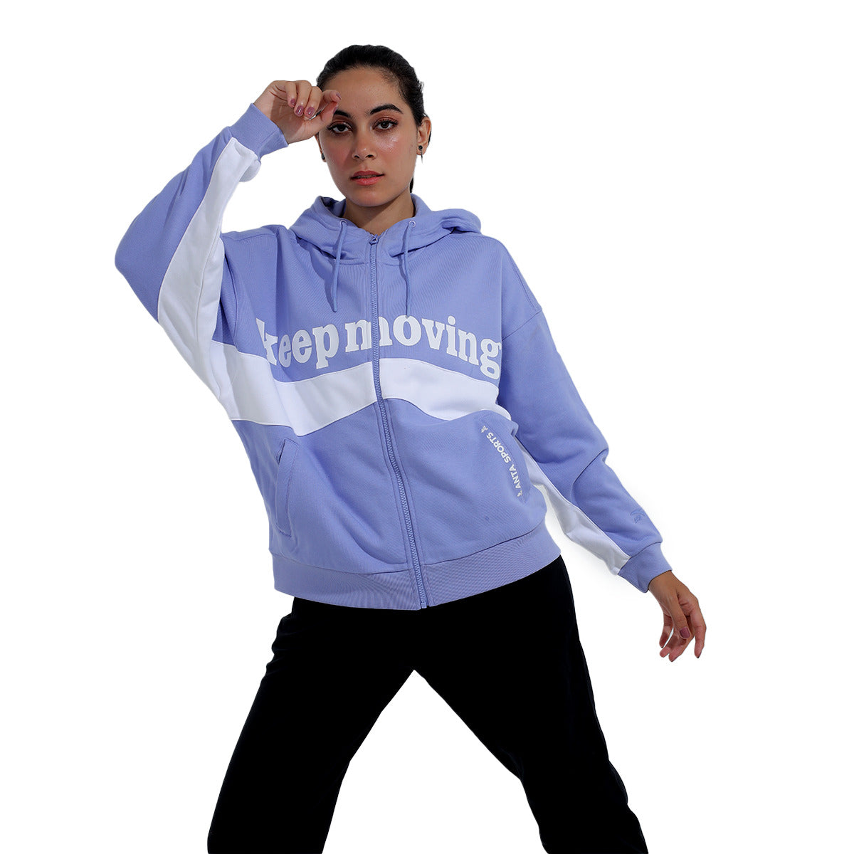 Energetics Jacy Hooded Sweatshirt For Women, Black