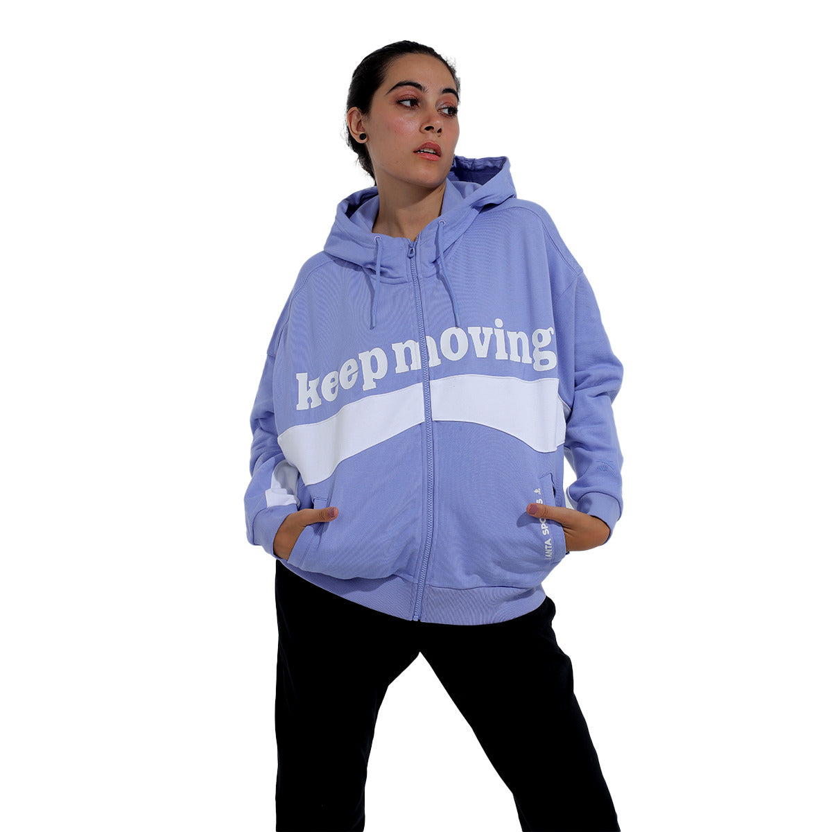 Umitay Fashion Hoodies & Sweatshirts Hoodies Women Overage Sweatshirts  Печат руно небрежно дълъг ръкав яката на суитчъра има бутон женски палта 