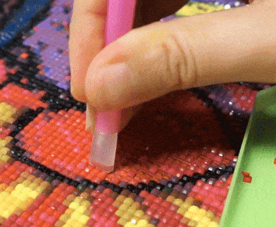 Resin Diamond Painting Pens with 6 Plastic tips – Diamond Painting