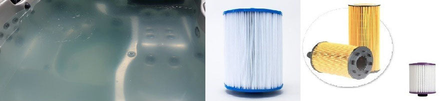 Trotz sauberer Filterkartusche trübes Wasser, ein häufiges Bild mit Standard Kartuschenfiltern