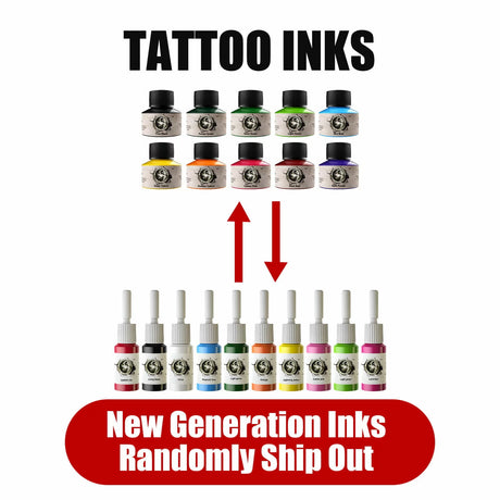 Wormhole Complete Tattoo Kit 2pcs Coil Tattoo Machine Tattoo Guns Color  Immortal Inks Power Supply Needles Tips Grips Tattoo Supplies for Tattoo