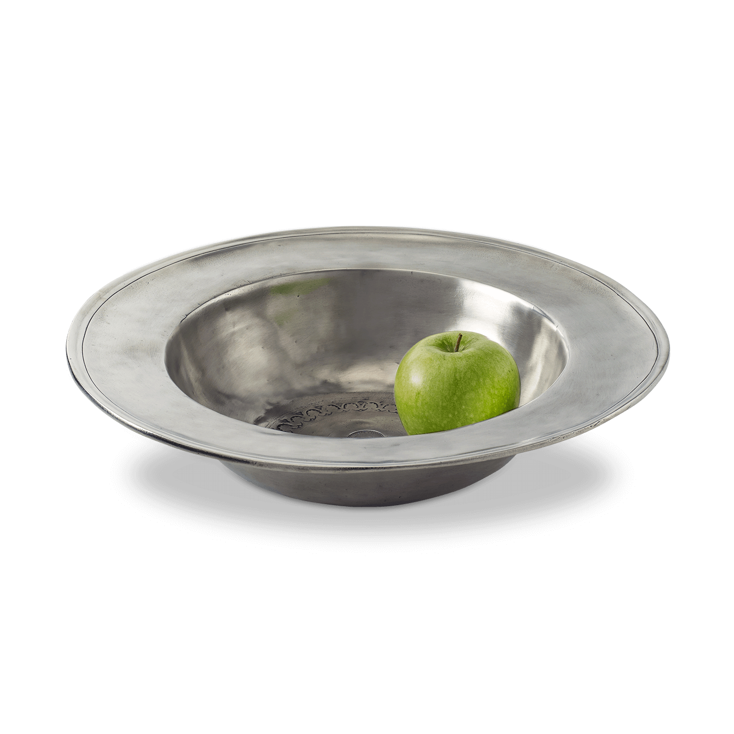 Match Pewter Round Crystal Bowl, Small