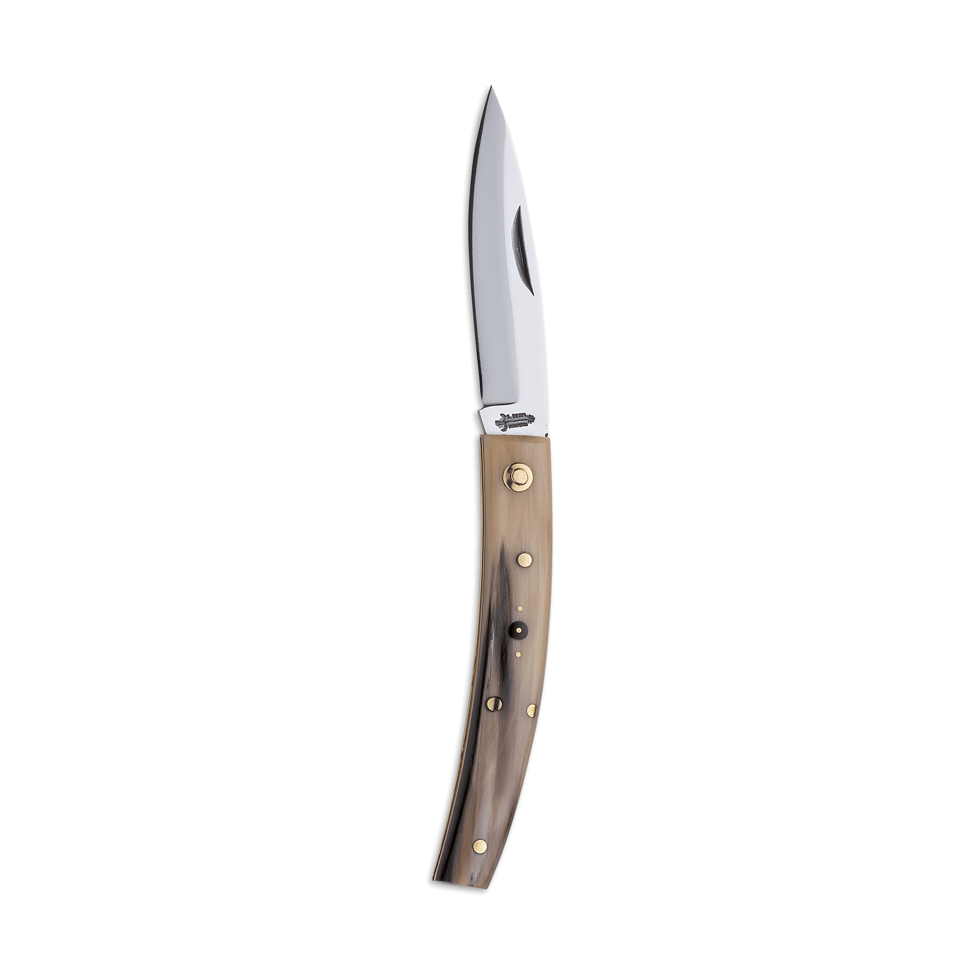 Berti Ox Horn Handle Curved Paring Knife: Gien China-Juliska-Baccarat  Crystal-William-Yeoward-Christofle Silver