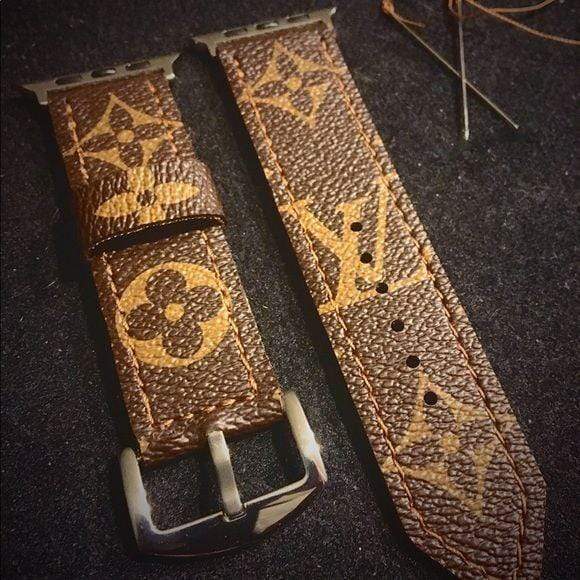 Upcycled LV Apple Watch Band from Keep It Gypsy - ShopperBoard