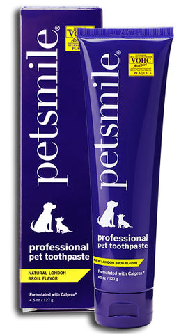 Petsmile 4.5oz Professional Toothpaste - London Broil Beef Flavour