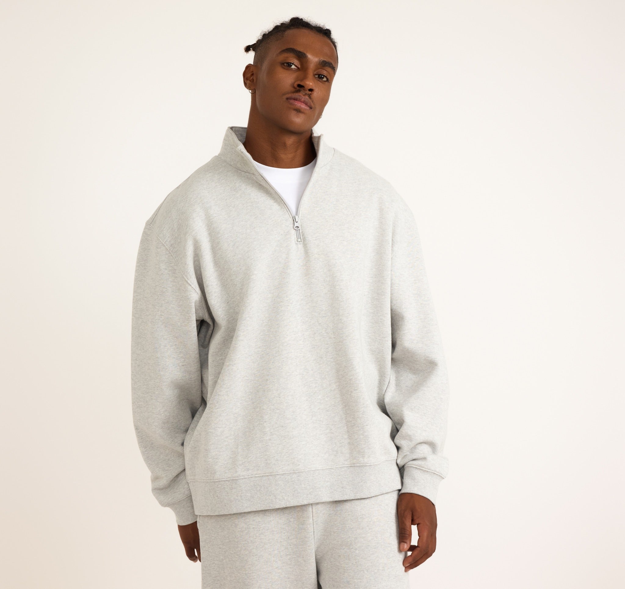 Weekend Half Zip Sweatshirt - Organic Basics US product image