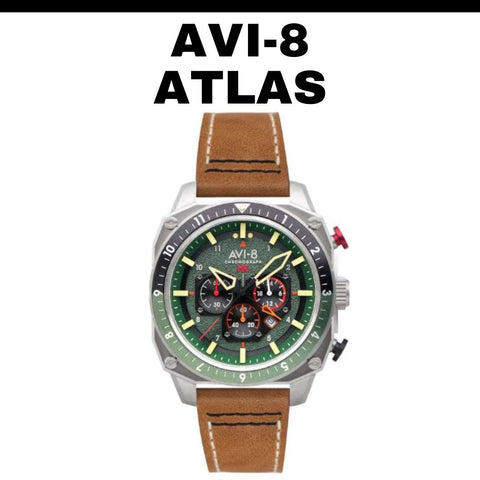 Avi-8 Atlas Dual Time Chronograph Forest AV-4100-01 Review