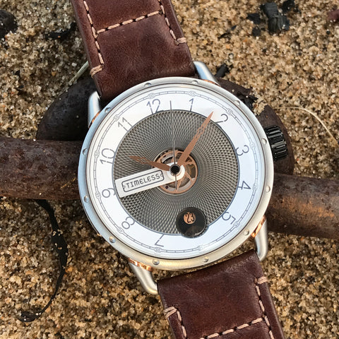 Timeless HMS watch dial