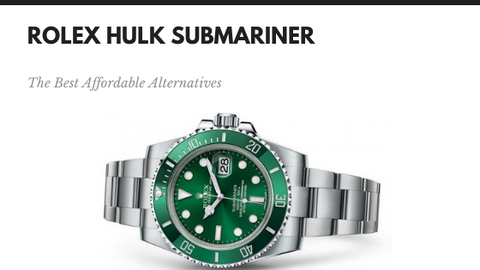 Rolex Submariner Hulk Alternatives