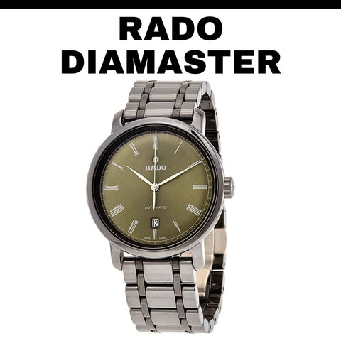 Rado Diamaster Green Watch