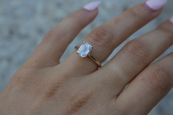Engagement Ring Custom Made La Voûte