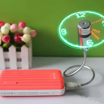 Usb Led Fan Clock - Image 8