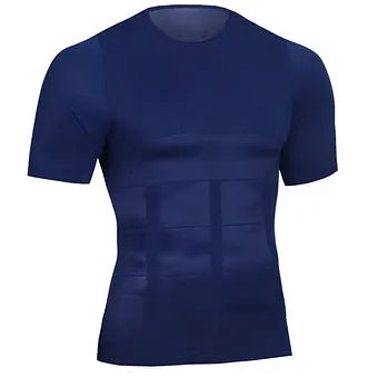Men'S Body Shaper Slimming T-Shirt - Image 7
