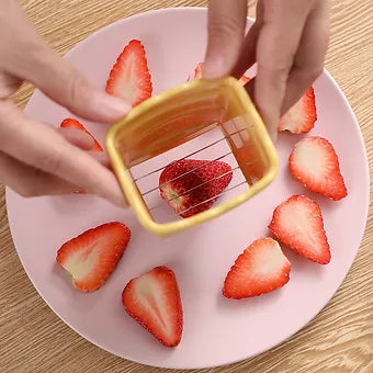 Stainless Steel Handheld Fruit Cup Slicer - Image 7