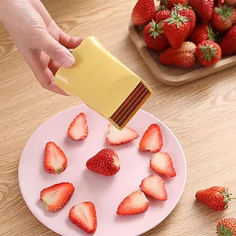 Stainless Steel Handheld Fruit Cup Slicer - Image 8