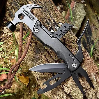 Multifunctional Pliers With Folding Nail Hammer - Image 5