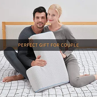 Memory Foam Couples Pillow With Arm Rest - Image 12