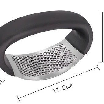 Stainless Steel Garlic Masher - Image 9