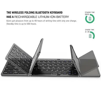 Foldable Wireless Bluetooth Keyboard - Image 5