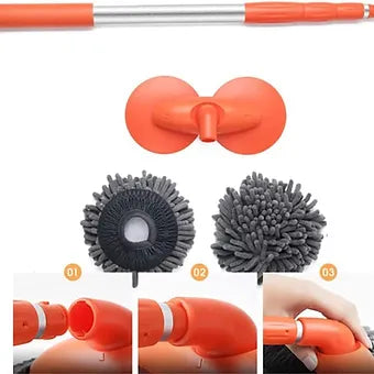 Retractable Rotary Car Wash Mop - Image 6