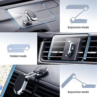 Foldable Magnetic Car Phone Holder - Image 7