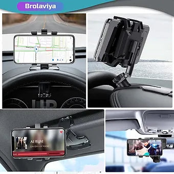 360 Degree Rotatable Car Dashboard Phone Holder - Image 8