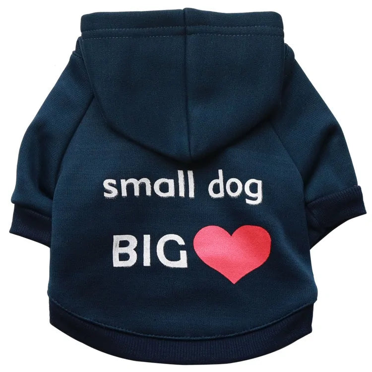 Security Dog Clothes Small Dog Hoodie Coat - Image 57