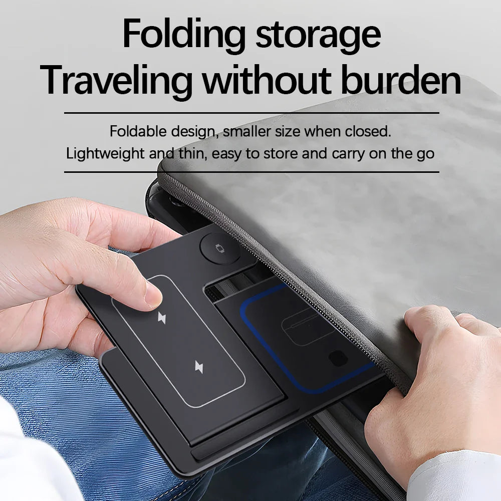 3 In 1 Foldable Wireless Charging Stand - Image 5