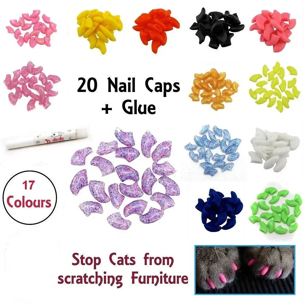 Softpaws Silicone Cat Nail Caps - Image 5