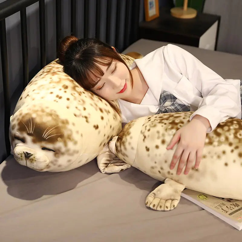 Soft Doll Sleeping Pillow Cute Sea Lion - Image 9