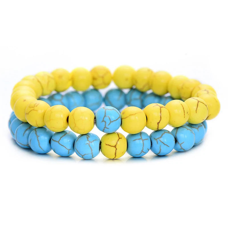 2 Pieces Set Couples Distance Bracelet - Image 27
