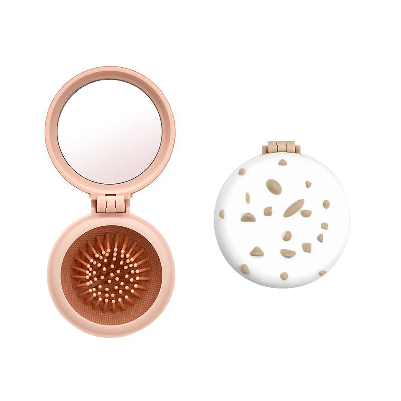 Foldable Mini Comb With Mirror - Image 15