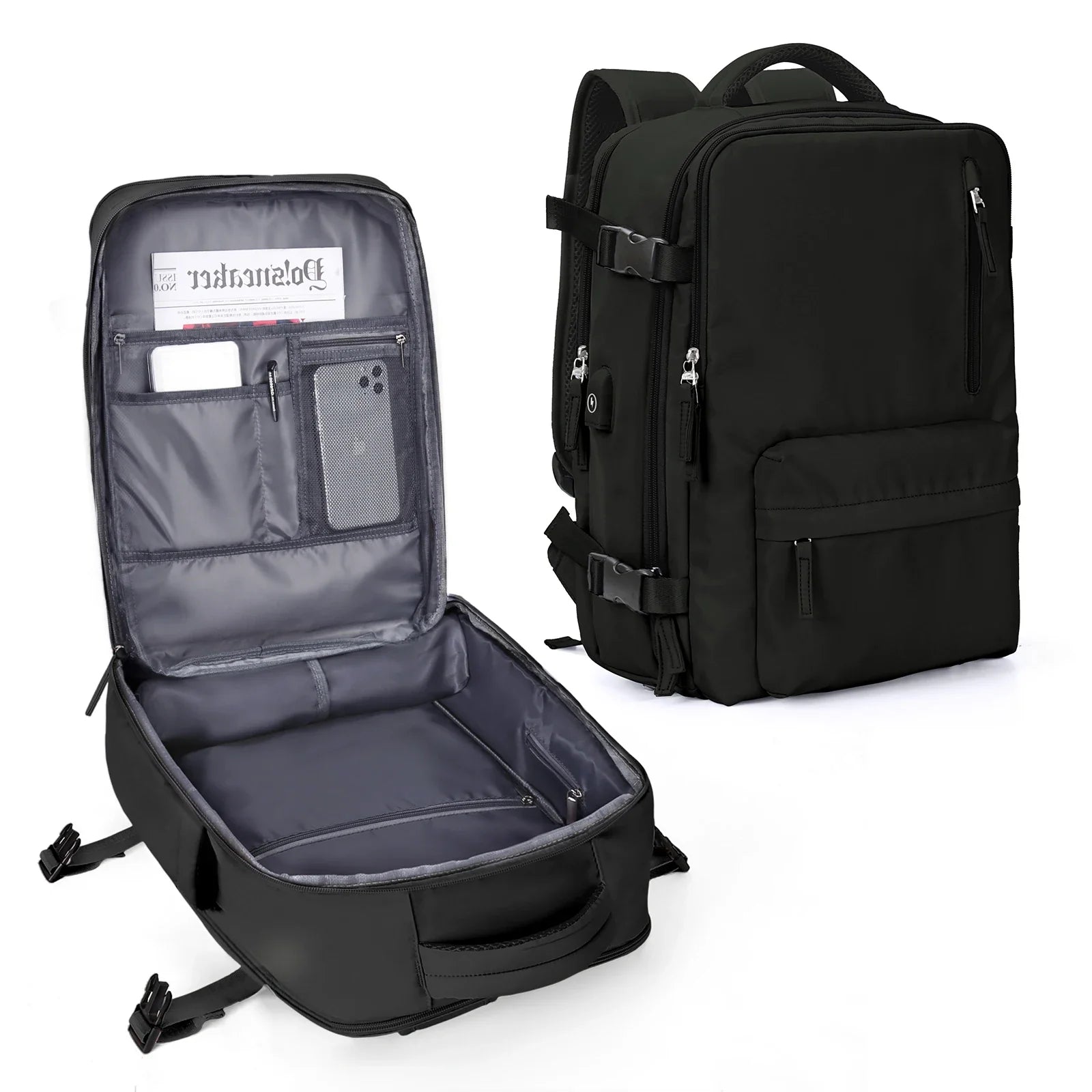 Large Capacity Business Travel Backpack - Image 4