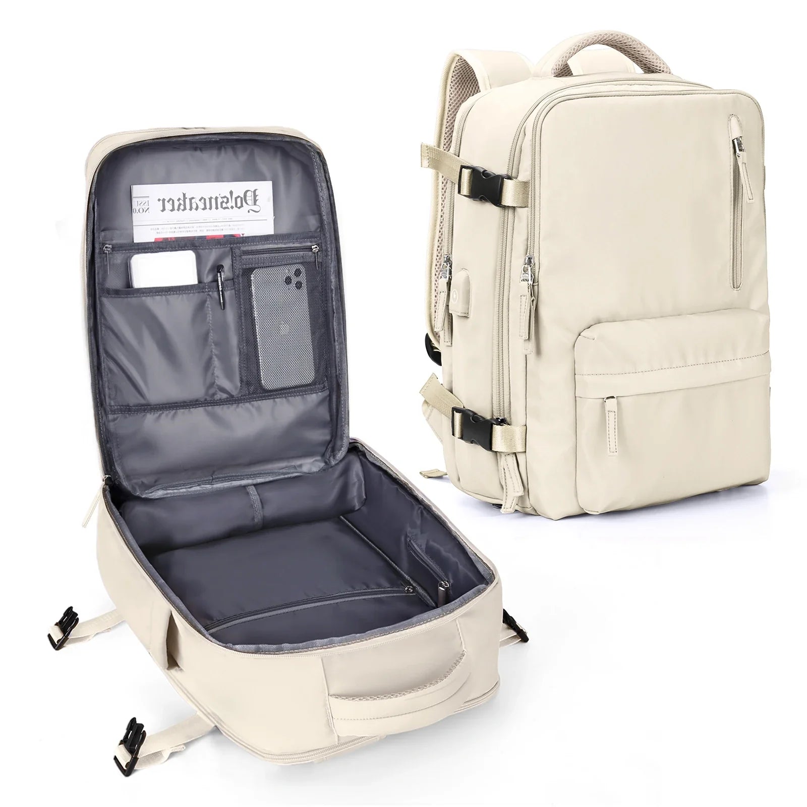 Large Capacity Business Travel Backpack - Image 10