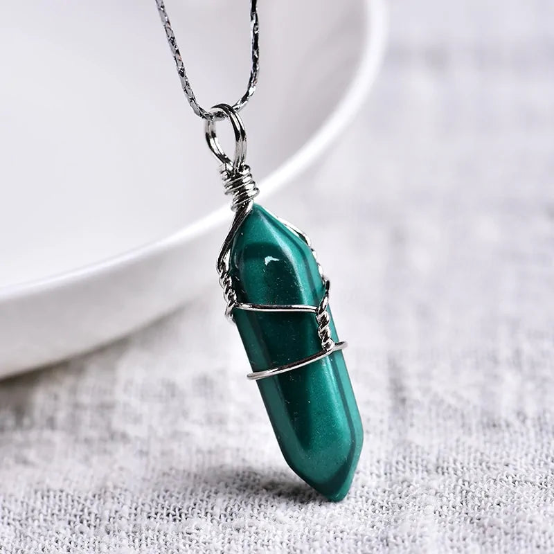 Natural Amethyst Crystal Point Pendant: Diy Jewelry Gift - Image 30