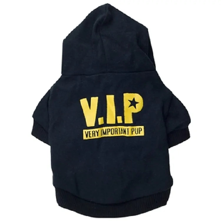 Security Dog Clothes Small Dog Hoodie Coat - Image 61