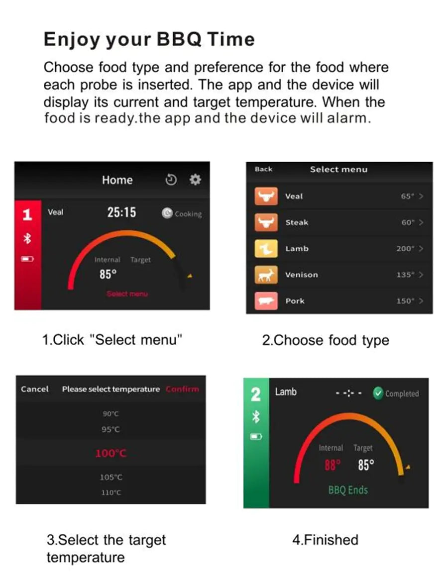 Wireless Kitchen Food Thermometer - Image 7