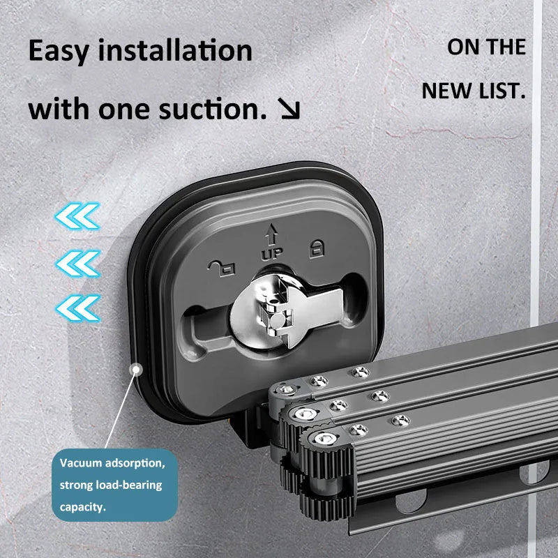Foldable Wall Mounted Drying Rack - Image 11