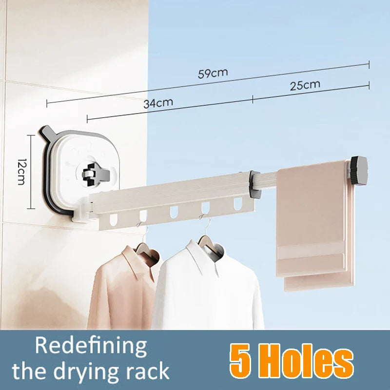 Foldable Wall Mounted Drying Rack - Image 8