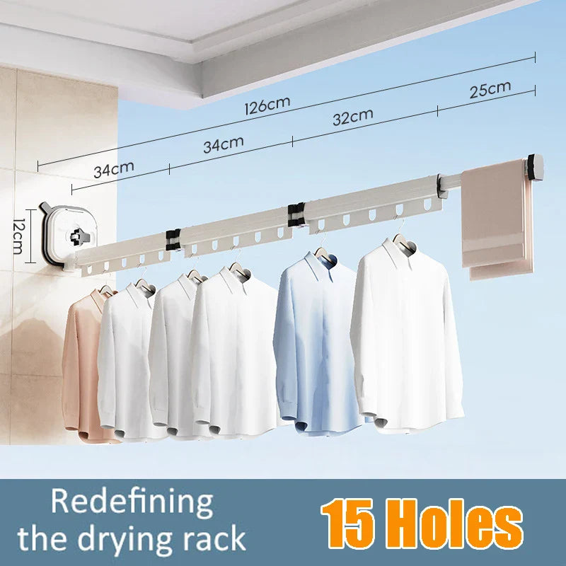 Foldable Wall Mounted Drying Rack - Image 12