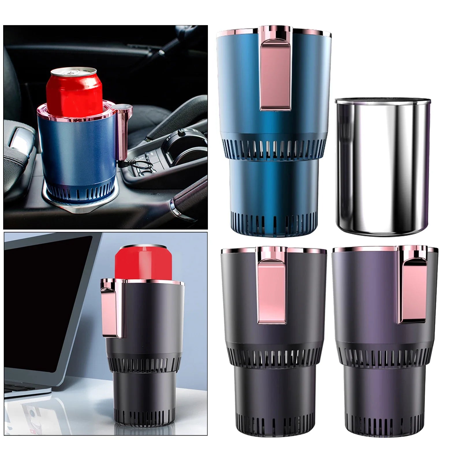 2 In 1 Smart Car Heating Cooling Cup Holder