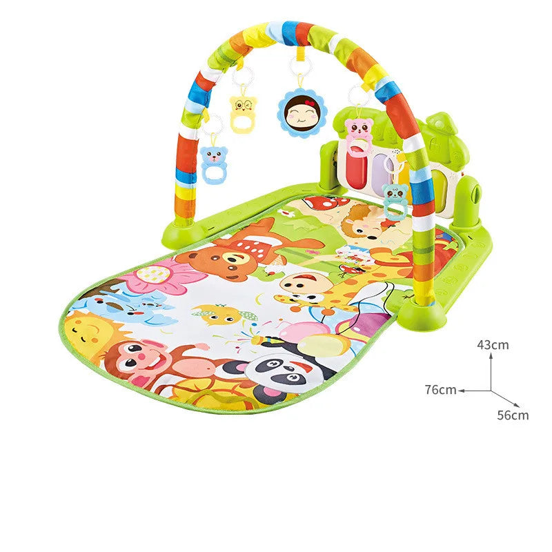 Baby Activity Gym Music Rack Play Mat Kid Rug - Image 7